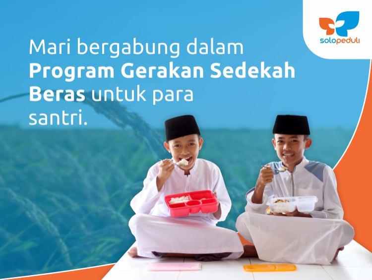 Sedekah Beras Untuk Santri Yatim Dhuafa Penghafal Al Quran